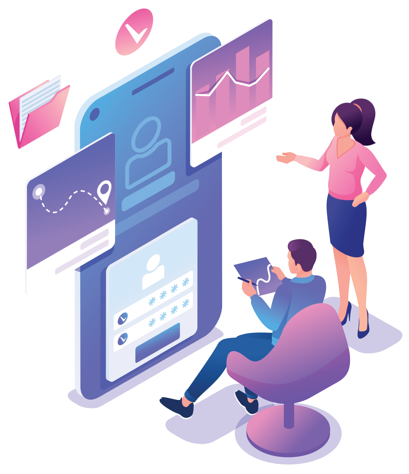 AllowMe app feature details illustration 1